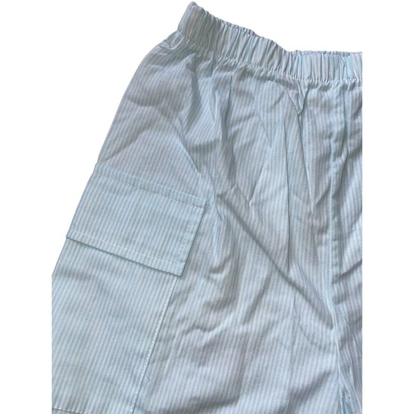 Castles & Crowns 6 NWOT blue striped cargo shorts Easter church spring summer - Picture 2 of 4